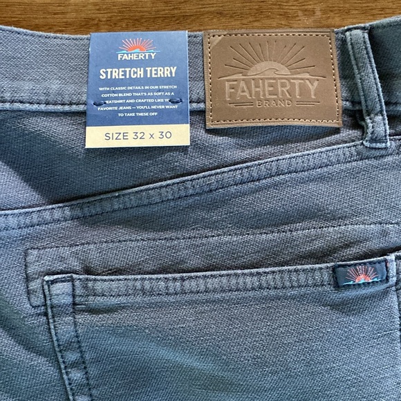 Stretch Terry 5 Pocket Jeans - Picture 4 of 10